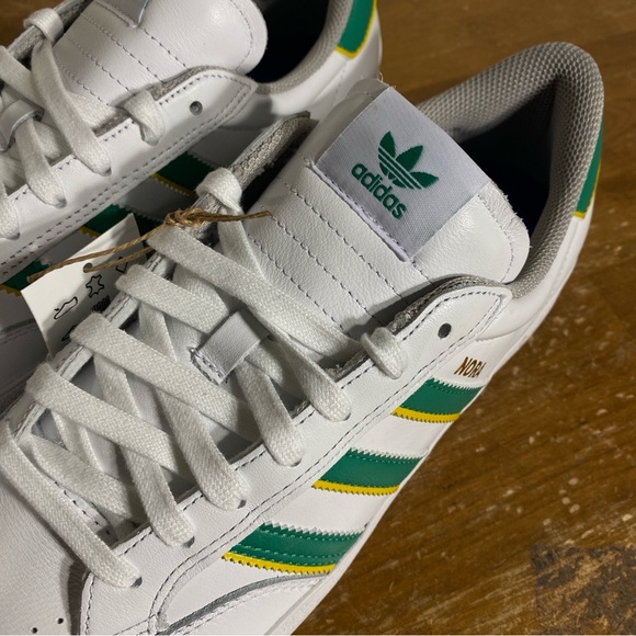 Adidas Nora Vasconcellos White Green Yellow - Size 11.5 - Picture 4 of 10